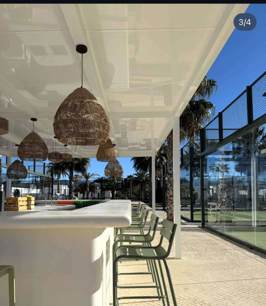 Terras & clubhouse